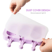 Silicone Sicle Molds – DIY Ice Pops with Lids & 50 Sticks