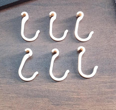 Self-Stick Plastic Hooks