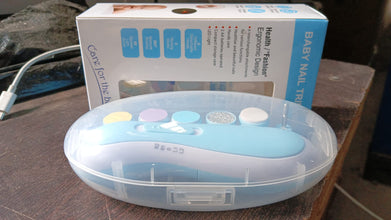 Safe Baby Nail Clippers | 6-in-1 Electric Trimmer Tool